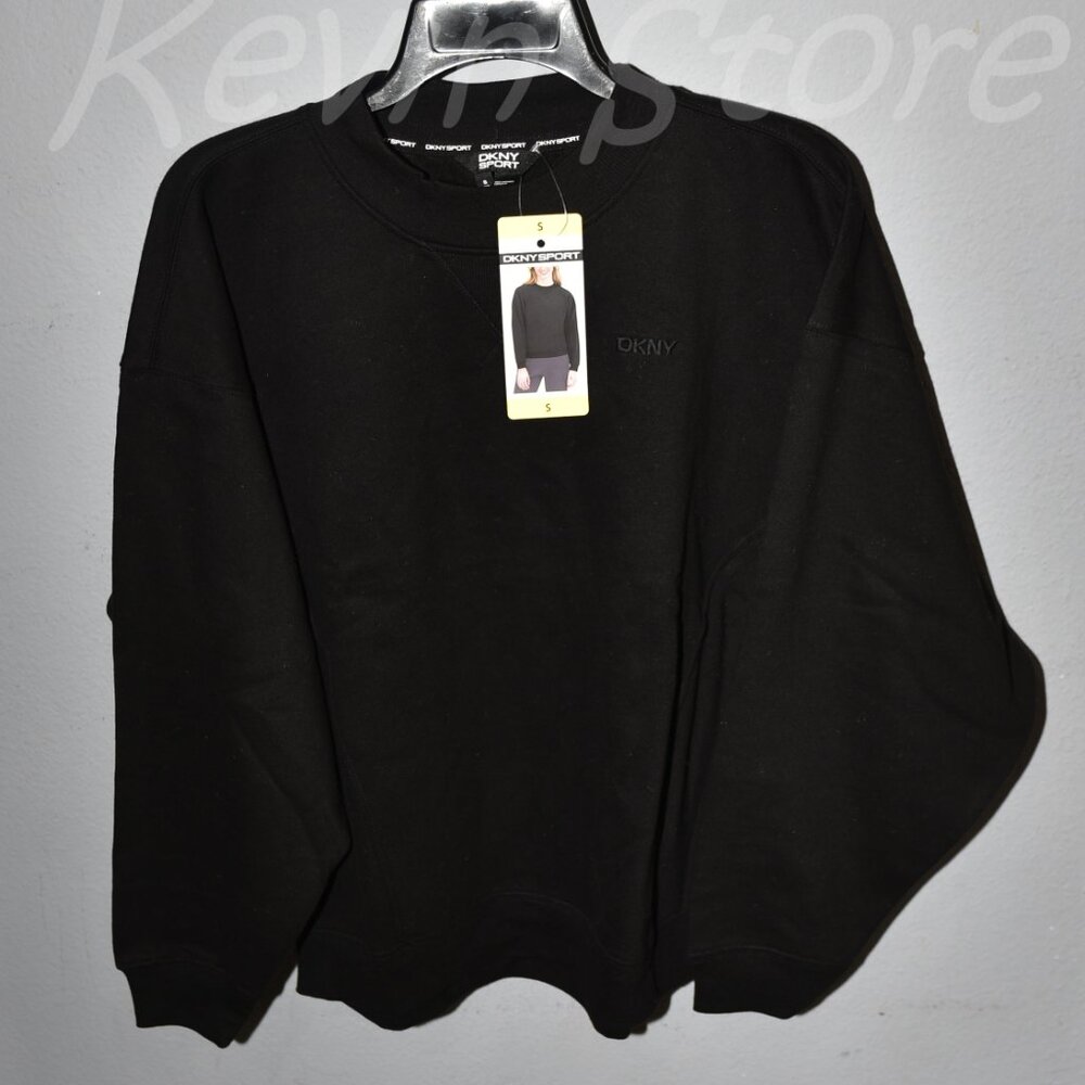 DKNY‎ Women's Logo Fleece Crewneck